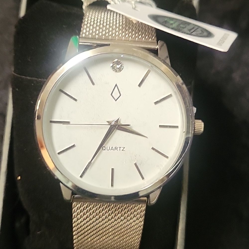 NWT Nic & Syd Large Silver Watch - Picture 2 of 4